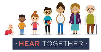 Hear Together <br> Registered charity:  1188842 charity for deaf children & deaf adults Nottinghamshire Derbyshire