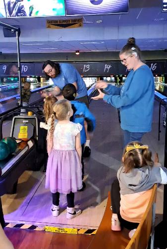 FUN at bowling! On Saturday we went tenpin bowling in Derby and had so much fun! 