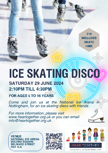 Ice Skating Disco Come and join us for an afternoon of fun at the National Ice Arena