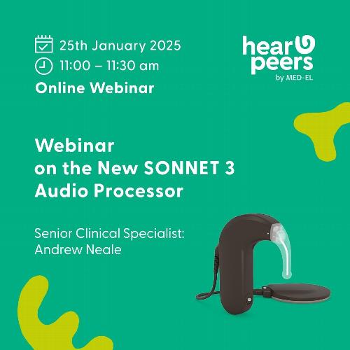 NEW sonnet 3 Audio Processor Webinar Explore MED-EL's New SONNET 3 Audio Processor 